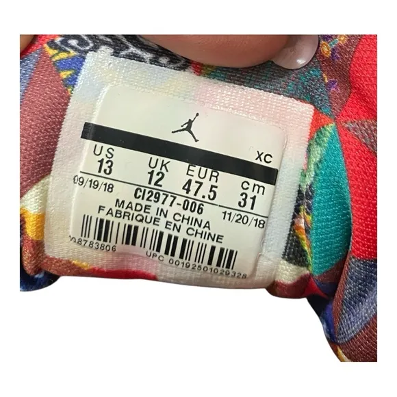 Nike Air Jordan Retro &quot;Chinese New Year&quot; SIZE 13 Black and Gold