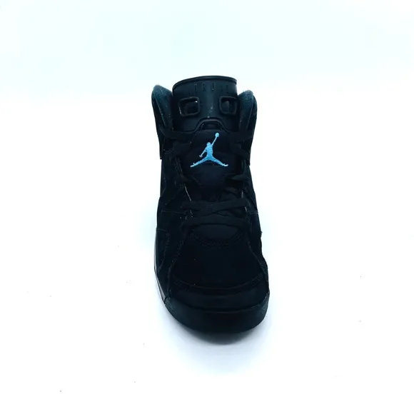 Nike Air Jordan Sneakers-  6 VI Retro UNC- 384665-006- Black/ Blue Size …