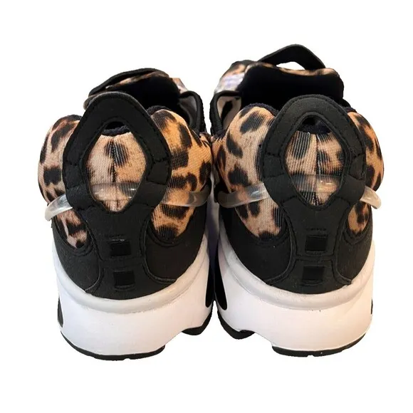 Nike Air Kukini Leopard Sneakers Laceless Retro Trainers Classic NEW Size 10.5