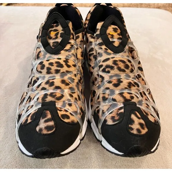 Nike Air Kukini Leopard Sneakers Laceless Retro Trainers Classic NEW Size 10.5