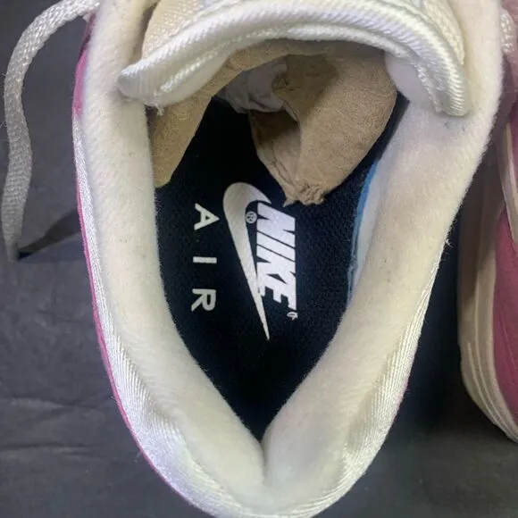 Nike Air Max 1 Womens Retro Purple Sneakers Shoe Size 8