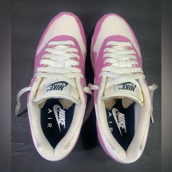 Nike Air Max 1 Womens Retro Purple Sneakers Shoe Size 8