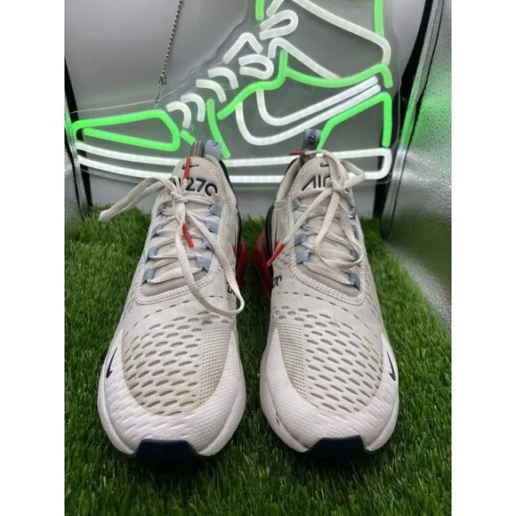 Nike Air Max 270 Red White Blue USA Sneakers Retro Men 8 / Women 9.5 DJ5172-100