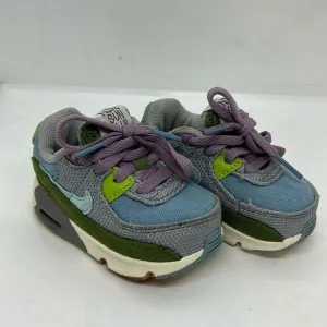 NIKE AIR MAX 90 GREEN WOLF SUN CLUB RETRO BABY SNEAKERS FTL-08-137