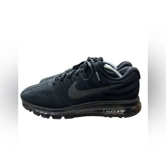 Nike Air Max Retro 2017 Sneakers Triple Black Men’s Size 11