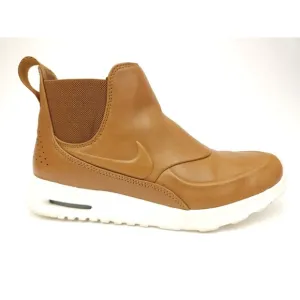 Nike Air Max Thea Women's 8 Sneaker Boots Chelsea Mid Leather Brown City Comfort
