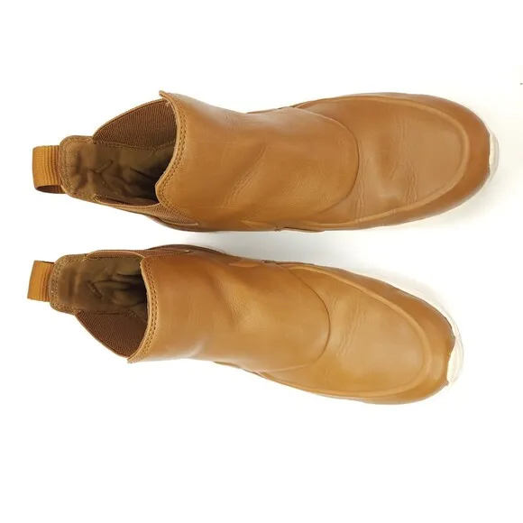 Nike Air Max Thea Women's 8 Sneaker Boots Chelsea Mid Leather Brown City Comfort