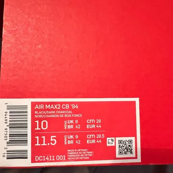 Nike Air Max2 CB '94 Retro