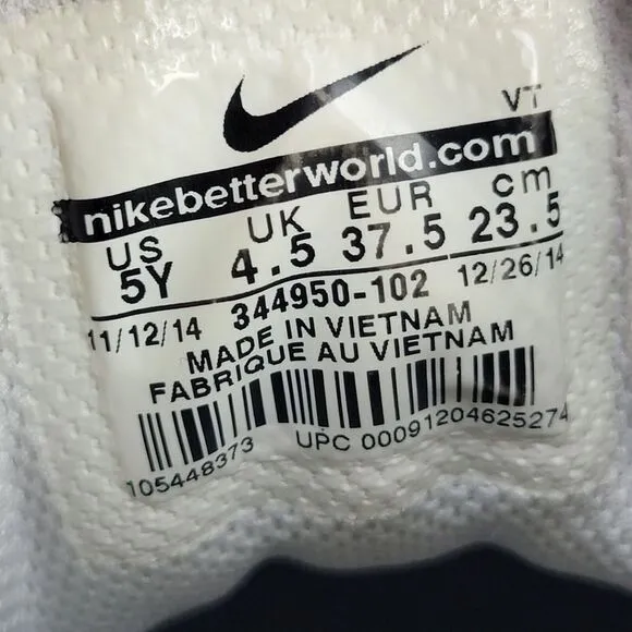 Nike Air Trainer 3 Retro 2014 Medicine Ball Mens Size 5y Womens 6.5 Sneakers‎