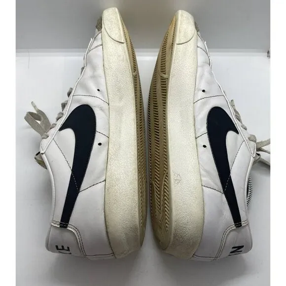 Nike Blazer Low '77 Men’s Size 11.5 Retro Shoes White Black Sneakers DA6364-101