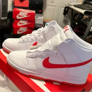 Nike Dunk Hi Picante Red Retro