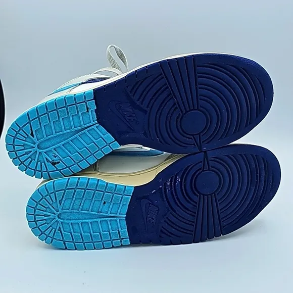 Nike Dunk High Retro Baltic Blue Shoes Sneakers Size 7Y