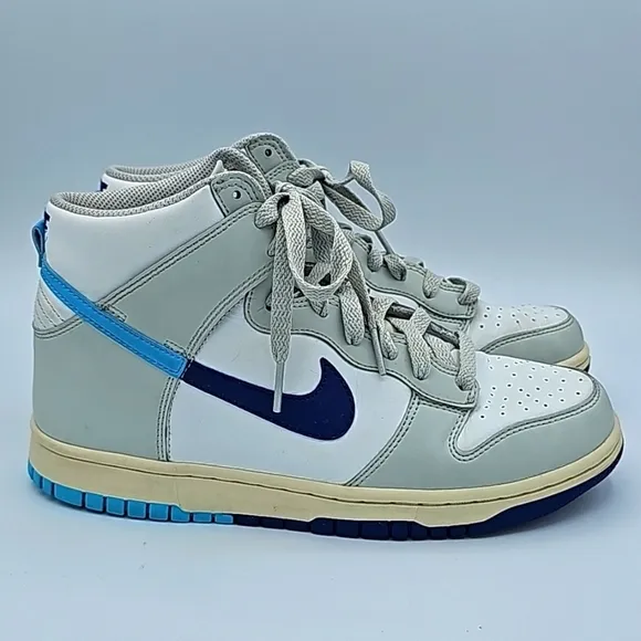 Nike Dunk High Retro Baltic Blue Shoes Sneakers Size 7Y