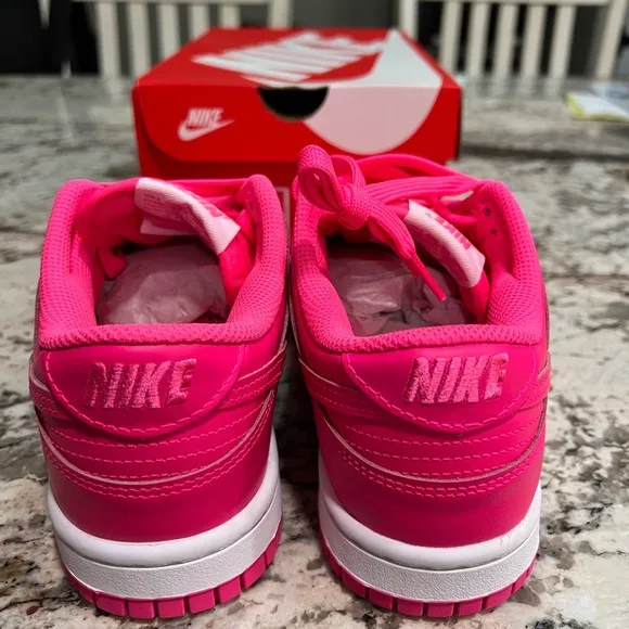Nike Dunk Low Hyper Pink Sneakers Brand NEW ♨️ Womens Size W 6 M 4.5 Shoes Retro
