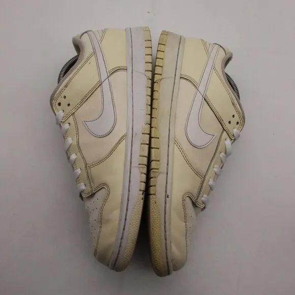Nike Dunk Low Retro Men's Size 10 Coconut Milk White Sail Sneakers DJ6188-100