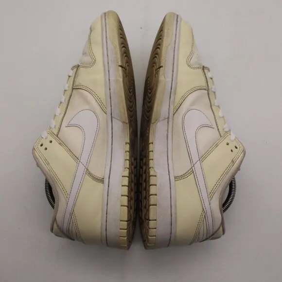 Nike Dunk Low Retro Men's Size 10 Coconut Milk White Sail Sneakers DJ6188-100