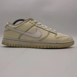 Nike Dunk Low Retro Men's Size 10 Coconut Milk White Sail Sneakers DJ6188-100