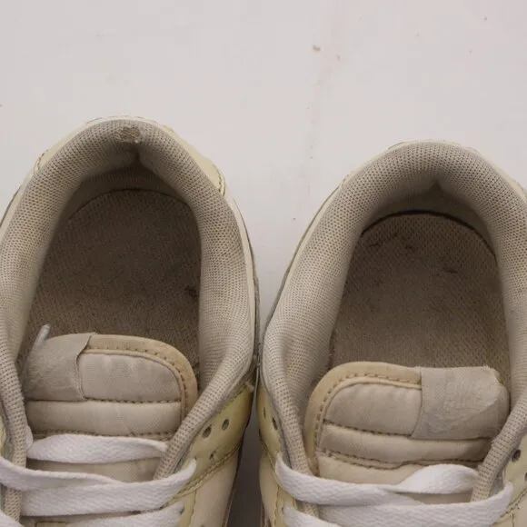 Nike Dunk Low Retro Men's Size 10 Coconut Milk White Sail Sneakers DJ6188-100