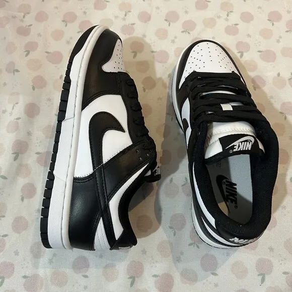 Nike Dunk Low Retro Panda Black Sneakers