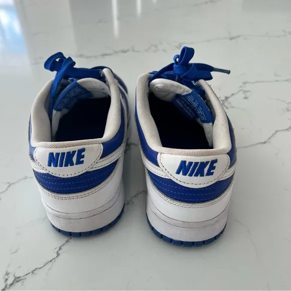 Nike Dunk Low Retro Racer Blue White Sneakers