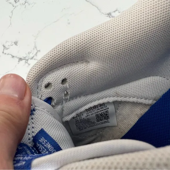 Nike Dunk Low Retro Racer Blue White Sneakers