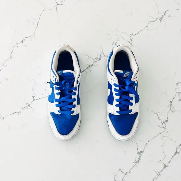 Nike Dunk Low Retro Racer Blue White Sneakers