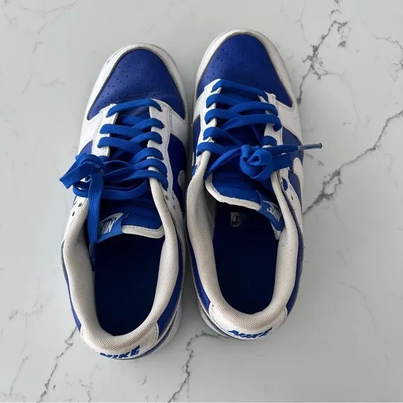 Nike Dunk Low Retro Racer Blue White Sneakers