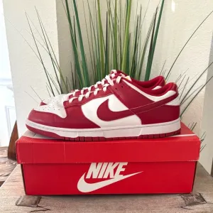 Nike Dunk Low Retro USC Gym Red Sneakers