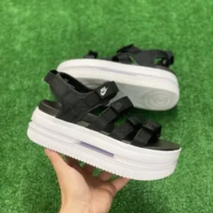 Nike Icon Classic Low Womens Casual Shoes Sandals Black DH0224-001 VNDS Size 8