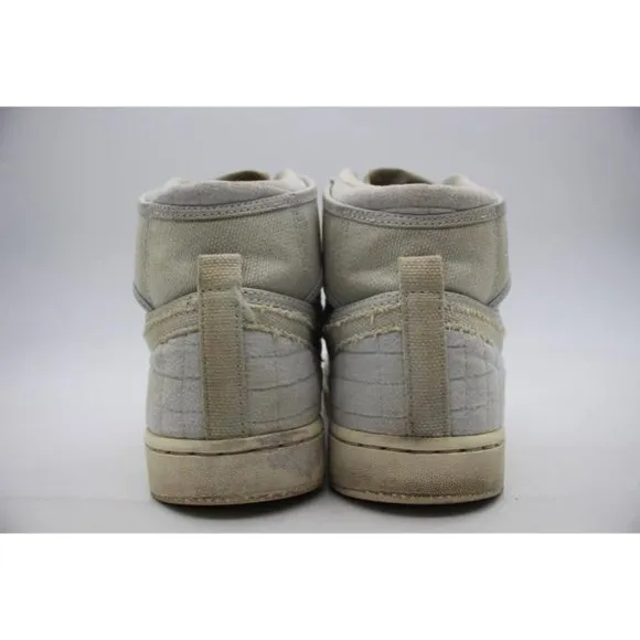 Nike Jordan 1 Retro Men's 9 AJKO 2016 High Top Quilted Pure Platinum Sneakers