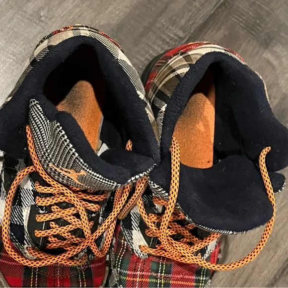 Nike Jordan 5 Retro Plaid Sneakers - Size 2Y