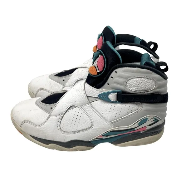 NIKE Jordan 8 Retro South Beach 2018 Men’s Sneakers Size 11 (305381-113)