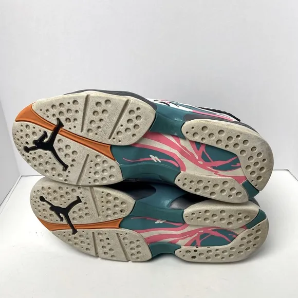 NIKE Jordan 8 Retro South Beach 2018 Men’s Sneakers Size 11 (305381-113)