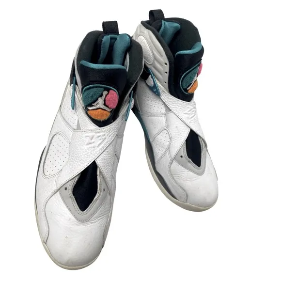 NIKE Jordan 8 Retro South Beach 2018 Men’s Sneakers Size 11 (305381-113)