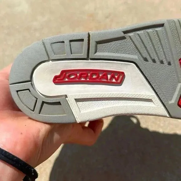 Nike Jordan Retro 3 SE Fire Red Toddler Sneakers