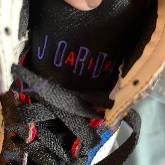 Nike Jordan VII Retro Nothing But Net Sweater high top basketball sneakers