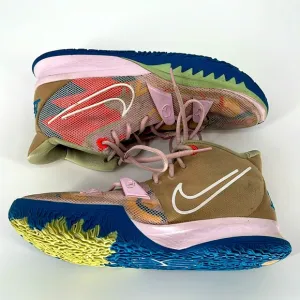 NIKE Kyrie 7 '1 World 1 People' Pink Basketball Fashion Sneakers Size Men’s 10.5