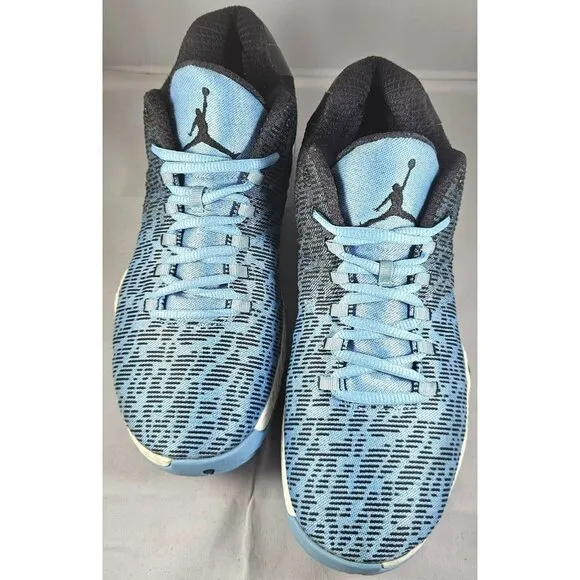 Nike Men's Air Jordan 29 Low UNC Blue/Black/White Sneakers Size 8.5
