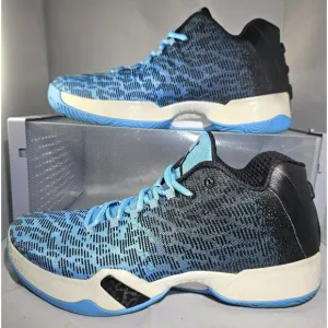 Nike Men's Air Jordan 29 Low UNC Blue/Black/White Sneakers Size 8.5