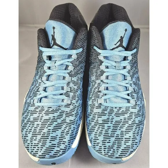 Nike Men's Air Jordan 29 Low UNC Blue/Black/White Sneakers Size 8.5