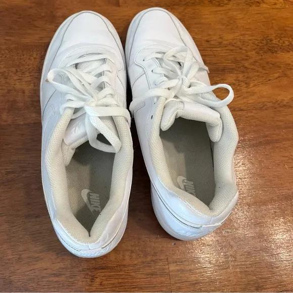 Nike Men's Ebernon Low Casual Sneakers white size 12