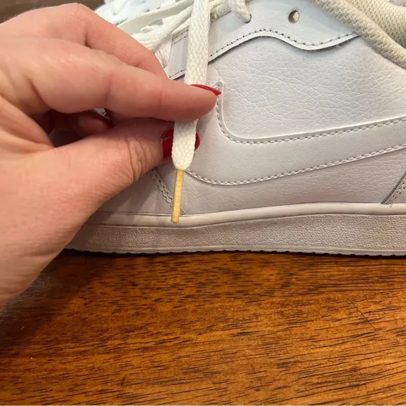 Nike Men's Ebernon Low Casual Sneakers white size 12