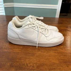 Nike Men's Ebernon Low Casual Sneakers white size 12