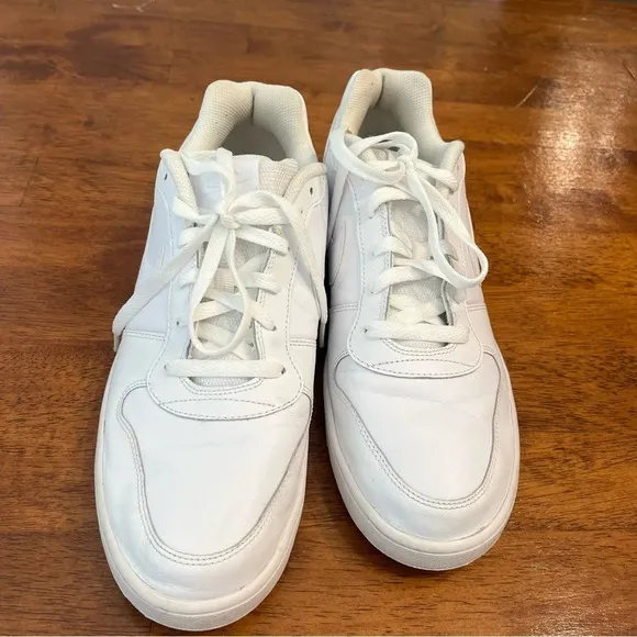 Nike Men's Ebernon Low Casual Sneakers white size 12