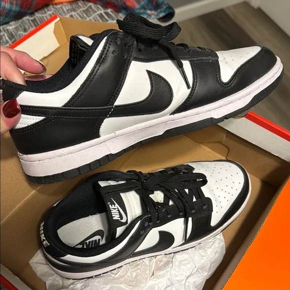 Nike Pandas Black and White Sneakers