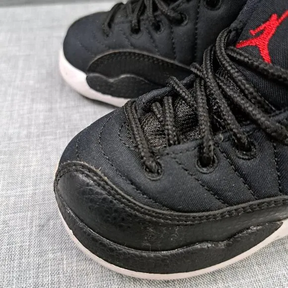 Nike Toddler's Air Jordan 12 Retro 850000 004 Black Sz 5C Sneakers 2016