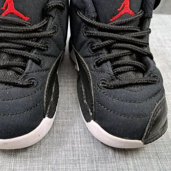 Nike Toddler's Air Jordan 12 Retro 850000 004 Black Sz 5C Sneakers 2016