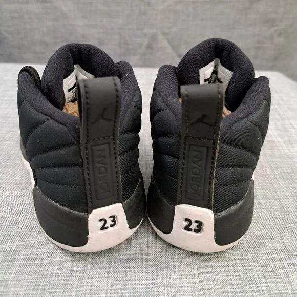 Nike Toddler's Air Jordan 12 Retro 850000 004 Black Sz 5C Sneakers 2016