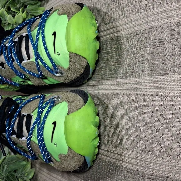 Nike Zoom Terra Kiger 5 X Off White Electric Green Sneakers