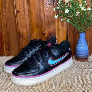 Nike AF1 holographic Nike air black shoes sneakers